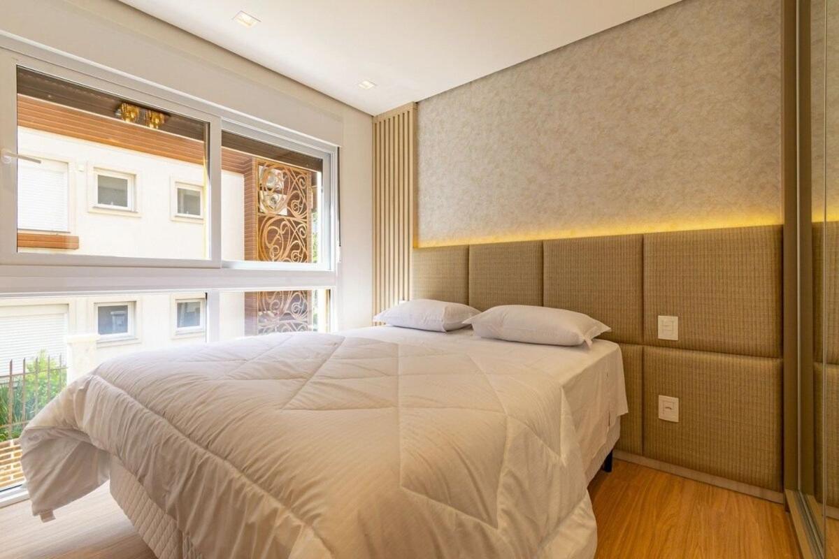 Rosa Edificio Bellagio Canela Com Infraestrutura Completa Lägenhet Exteriör bild
