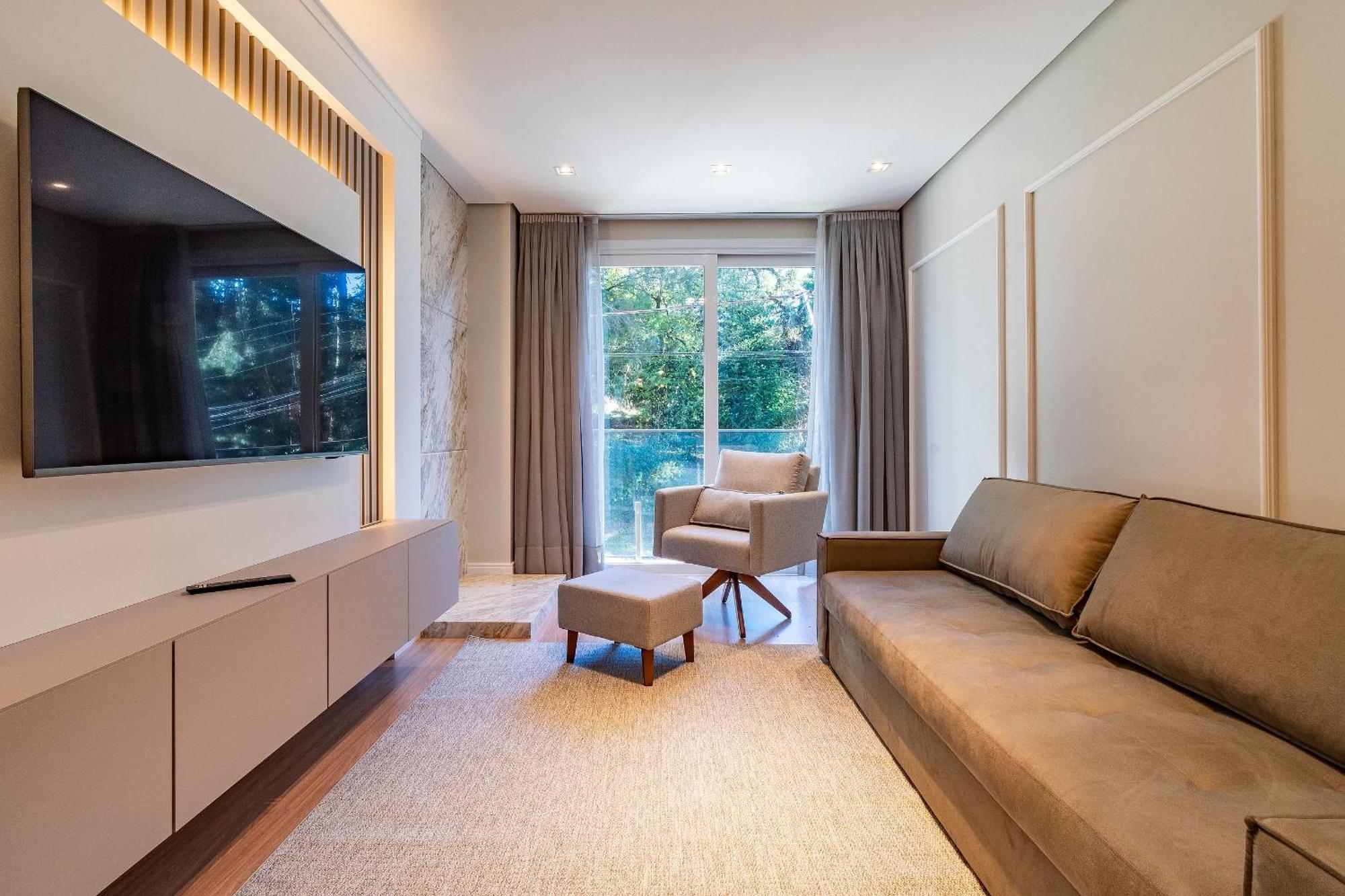Rosa Edificio Bellagio Canela Com Infraestrutura Completa Lägenhet Exteriör bild